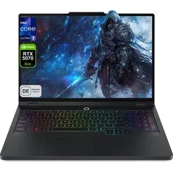 Lenovo Legion Pro 5i - AI Gaming Laptop mit Core Ultra 7 - Erleben Sie Gaming auf einem neuen Level mit dem Lenovo Legion Pro 5i. Ausgestattet mit einem 16" OLED Display und der GeForce RTX 5070, bietet er herausragende Leistung und beeindruckende Bildqualität für anspruchsvolle Gamer.