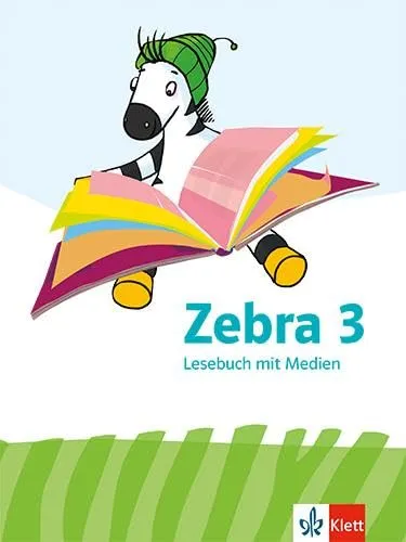 Klett Zebra 3 (Deutsch, 2025) - Schulbuch für moderne Lernmethoden - Papeterie & Medien, Schulbuch mit interaktiven Übungen für effektives Lernen und kreative Sprachförderung.