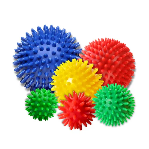 Igelbälle Massageball für effektive Massage - Vielseitige Massagebälle in verschiedenen Größen aus robustem PVC, ideal zur gezielten Massage und Entspannung der Muskulatur.