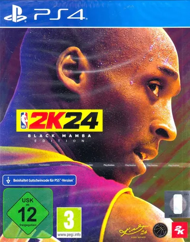 NBA 2K24 - Black Mamba Edition für PS4 - Sportspiel für PlayStation 4 mit packendem Multiplayer-Modus, ideal für Basketball-Fans. Erlebe die Legende in der neuesten Edition!