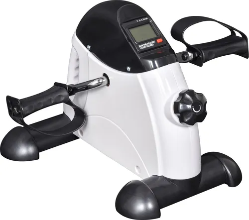 HOMCOM Heimtrainer Fitnessbike Mini Bike - Kompakter Heimtrainer für effektives Workout, platzsparendes Design und bis zu 60kg Gewichtskapazität, ideal für Zuhause.