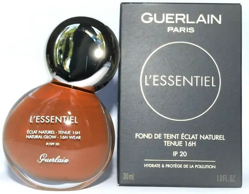 Guerlain L'Essentiel Natural Glow 16H Wear Nr.06N Very Deep - 30 ml - Make-up mit 16 Stunden Haltbarkeit, für einen natürlichen Glow und perfekte Abdeckung in einem tiefen Farbton.