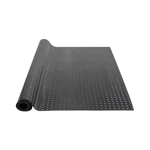VEVOR Gummimatte 1848 x 1236mm - Dämmstoffe: Hochwertige 3 mm dicke SBR-Gummi Antirutschmatte, ideal für Garagen, Lagerhallen und Fitnessstudios – langlebig, wasserdicht und leicht zuzuschneiden.