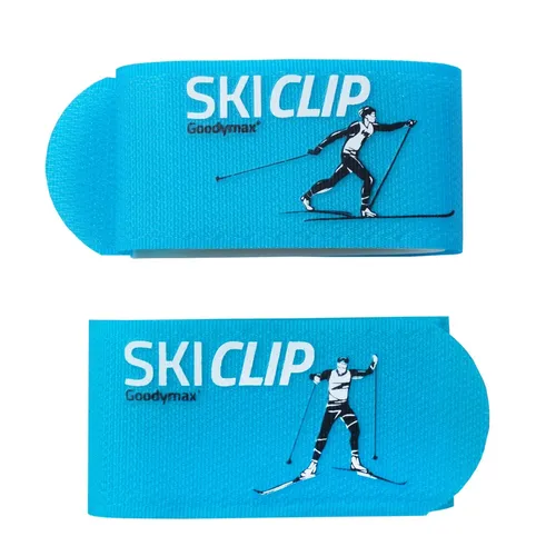 Stück Skihalter Ski Klettband Skihalteriemen Skiklett Skiklip Cross Country 2