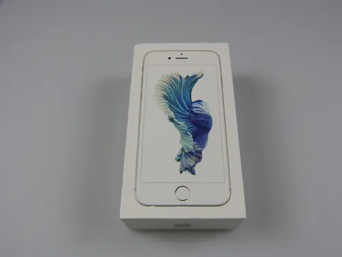 Apple iPhone 6s 64GB Silber - Hochwertiges Smartphone - Handys ohne Vertrag mit 4K-Videoaufnahme, 12-MP-Kamera und 3D Touch für beeindruckende Nutzererlebnisse. Aluminiumgehäuse und Retina-HD-Display bieten zusätzlich hohe Widerstandsfähigkeit und brillante Bildqualität.