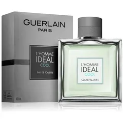 Guerlain L'Homme Ideal Cool Eau de Toilette für Herren 100 ml - Herrendüfte – Frischer, belebender Duft mit Minze und Mandarine, ideal für warme Tage und den Alltag. Perfekt für den charismatischen Mann.