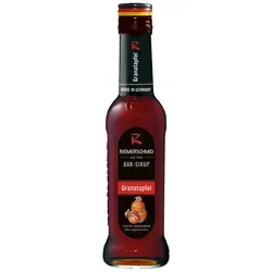 Riemerschmid Bar-Sirup Granatapfel 0,7 Liter – Intensiv fruchtiger Genuss - Der Riemerschmid Bar-Sirup Granatapfel mit 20% Fruchtsaftanteil sorgt für eine fruchtige Süße und intensive Farbe in Cocktails und Limonaden. Ideal für kreative Mixgetränke und Desserts.
