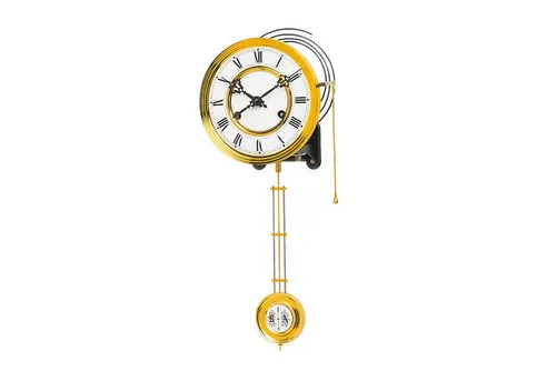 Hermle Wanduhr Federzugwerk Hermle, 14-Tage, Pendellänge 25 cm, mit Tonfederschlag