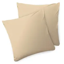 Blumtal Kissenbezug, Beige, Textil, Quadratisch, 40x40 cm, Oeko-Tex® Standard 100, Wohntextilien, Bezüge, Kissenbezüge