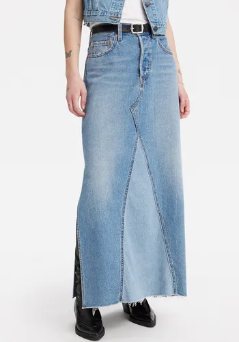 Levi's Jeansrock "ICONIC LONG SKIRT" im Five-Pocket Style - Denim-Rock im Five-Pocket Style, modisch und bequem, aus widerstandsfähigem Denimstoff, ideal für trendbewusste Frauen.
