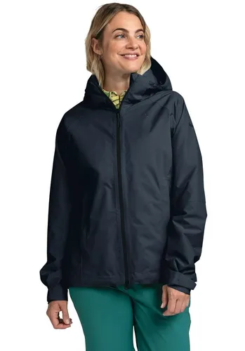 SCHÖFFEL Damen Regenjacke Easy XT L - Funktionsjacke aus wasserdichtem VENTURI Stretch-Material mit 10.000 mm Wassersäule, winddicht und atmungsaktiv – ideal für aktive Outdoor-Abenteuer.