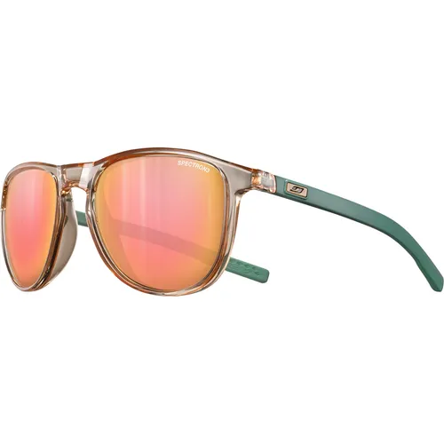 Julbo CANYON Damen-Sonnenbrille - Stilvolle Sportbrille in Pink - Sportbrillen für Damen mit robustem Kunststoff-Gestell und braunen Gläsern, ideal für Outdoor-Aktivitäten und optimalen UV-Schutz.