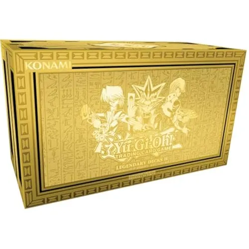 Yugioh - Legendary Decks II - Unlimitiert (Reprint) - Deutsch - Sammelkartenspiele: 3 spielbereite Decks mit legendären Karten wie Slifer, Obelisk und Exodia – ideal für Sammler und als Geschenk!