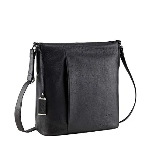 Picard Damen Schultertasche PURE aus Echtleder - Elegante Schultertasche aus feinem Rindsleder mit Reißverschluss, ideal für Alltag und Ausgehen. Praktische Fächer für optimale Organisation.
