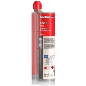 Fischer Injektionsmörtel 519125, FIS HB 360 S - Hochleistungsmörtel mit Statikmischer - Injektionsmörtel für höchste Tragfähigkeit in gerissenem Beton, ideal für schwere Stahlkonstruktionen. Enthält styrolfreien Vinylestermörtel und ist seismik-zugelassen.