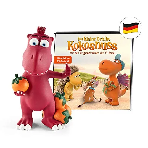 tonies Der kleine Drache Kokosnuss – Hörspiel für Toniebox - Boomboxen & MP3-Player – Spannendes Hörspiel für Kinder ab 5 Jahren mit einer Spielzeit von ca. 60 Minuten, das die Fantasie anregt und als Spielfigur genutzt werden kann.