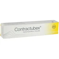 CONTRACTUBEX Gel 30g - für Narben und Hautirritationen - Rezeptfreies Medikament zur Linderung von Narben, Verbrennungen und Akne. Das entzündungshemmende Gel fördert die Hautheilung und sorgt für ein verbessertes Hautbild.