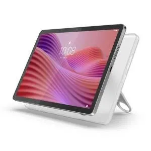 Lenovo Tab TB311FU 4+128GB WiFi 10.1" Luna Grey mit Clear Case - Tablet mit 4GB RAM und 128GB Speicher, ideal für Multimedia und produktives Arbeiten, inklusive schützendem Clear Case
