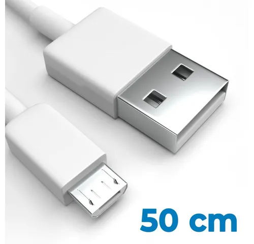 Justcom Asus ZenFone Max M1 USB-Kabel, Micro-USB, USB-A (50 cm), Schnellladekabel, Datenkabel, Handy, Tablet