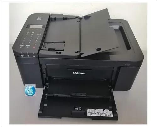 Canon PIXMA TR4550 Farbtintenstrahl Drucker - Multifunktionsgerät für A4 mit Farbdruck, Scanner, Kopierer und Fax. Hohe Produktivität durch Duplexdruck und 20-Blatt-ADF.