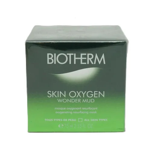 Biotherm Skin Oxygen Wonder Mud Resurfacing Mask Gesichtsmaske Alle Hauttypen 75
