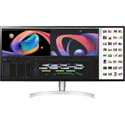 LG 34WK95U - Ultrawide 5K2K Monitor mit 5120 x 2160 Pixel, ideal für Foto- und Videobearbeitung mit HDR600 Unterstützung