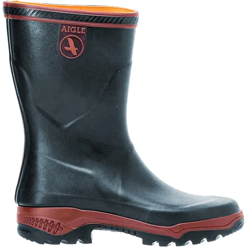 AIGLE Parcours 2 Stiefel - Braun - Größe 42 - Die AIGLE Parcours 2 Stiefel bieten optimalen Komfort und Stil an verregneten Tagen. Mit einer robusten Gummisohle und Neoprenfutter sind sie ideal für Outdoor-Aktivitäten und halten Ihre Füße trocken und warm.