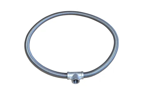 Läuterspirale Edelstahl 1m inkl. T-Stück Läuter Spirale Bier Brauen