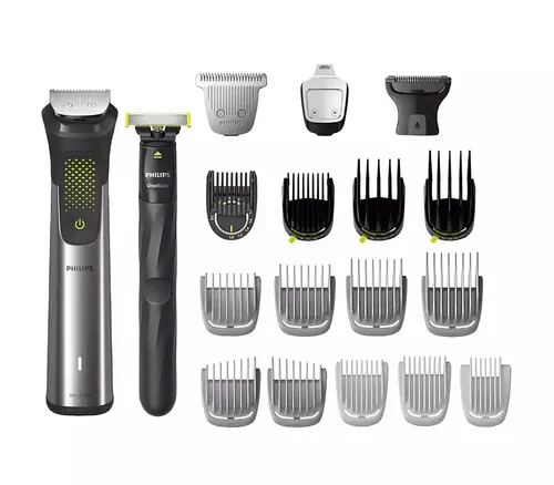 Philips All-in-One Series 9000 (MG9553/15) - Haarschneider mit 18 Längeneinstellungen und selbstschärfenden Klingen für präzise Ergebnisse und müheloses Styling.