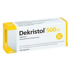 Dekristol 500 I.E. Tabletten