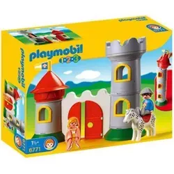 PLAYMOBIL 6771 Meine erste Ritterburg - Spielfigur Spielsets: Bunte Ritterburg für unendlichen Spielspaß, ideal für Kinderhände mit abgerundeten Kanten und robuster Qualität – perfekt fürs Kinderzimmer oder als Geschenk.