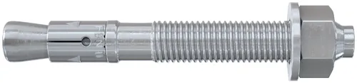 Fischer Bolzenanker FBN II 8/100 - Dübel mit einfacher Montage durch wenige Hammerschläge, ideal für flexible Abstandsmontagen und höchste Tragfähigkeit bei reduzierter Verankerungstiefe.