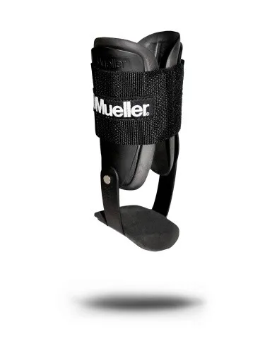 Mueller Sports Medicine Sprunggelenkbandage LITE Ankle Brace - Bandagen zur Unterstützung bei Umknickverletzungen, mit verstellbarem Gelenk und breitem Gurt für optimalen Halt, ideal für Sportarten wie Volleyball und Basketball.