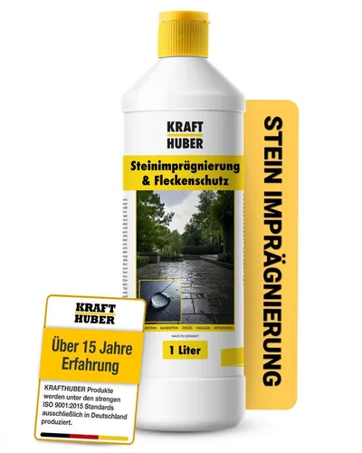 KRAFTHUBER Steinimprägnierung Naturstein-Imprägnierung Stein Imprägnierung Naturstein-Imprägnierung (Steinimprägnierung), Steinimprägnierung