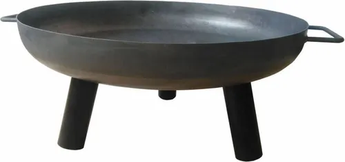 Feuerschale schwere massive Ausführung 60cm - Hochwertige Feuerschale mit 60cm Durchmesser und 32cm Höhe, ideal für gesellige Abende im Garten. Robuste Bauweise mit 2mm Wandstärke und 7kg Gewicht sorgt für Langlebigkeit und Sicherheit.