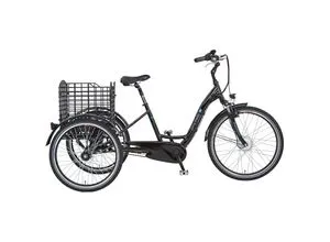 PROPHETE CARGO 3R E-Bike 24"/26" mit BLAUPUNKT VR-Motor - Das PROPHETE CARGO 3R E-Bike vereint modernes Design und Funktionalität. Ideal für den Alltag, bietet es eine komfortable Fahrt und vielseitige Einsatzmöglichkeiten.