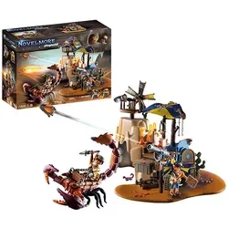 Playmobil Skorpionjagd am Wrack - Spannendes Abenteuer für Kinder ab 5 Jahren - Playmobil Set mit Ahari-Kämpfer, Novelmore-Held und Skorpionen. Perfekt für kreative Rollenspiele und stundenlangen Spielspaß!