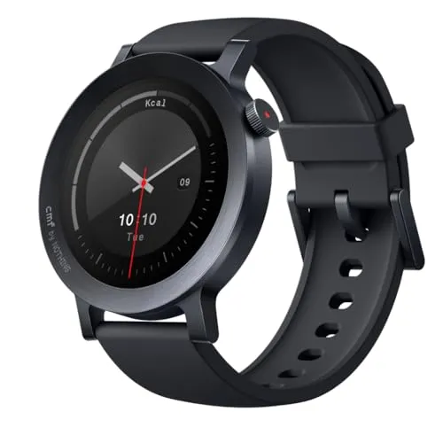 CMF Watch 3 Pro – 1,43" AMOLED Smartwatch mit Dual-GPS - Smartwatches: Genießen Sie 13 Tage Akkulaufzeit, präzises Dual-GPS und KI-Rauschunterdrückung für Bluetooth-Anrufe – ideal für aktive Nutzer und Fitness-Enthusiasten.