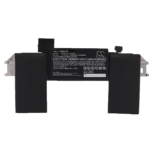 vhbw Akku kompatibel mit Apple MacBook Air 13 A2337 MGN53, A1932 2018, A1932 2019 Notebook (4300mAh, 11,4V, Li-Polymer)