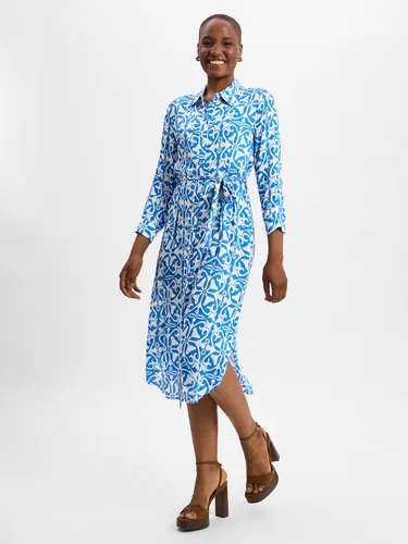 Marie Lund Maxikleid Damen Viskose mehrfarbig gemustert, 34 769680-0001-00340