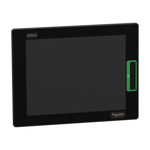 Schneider P6 Panel PC 12 Zoll - PC mit Intel Atom x6425E, 4 Cores, 8 GB RAM und 128 GB Speicher, ideal für industrielle Anwendungen und platzsparende Installationen.