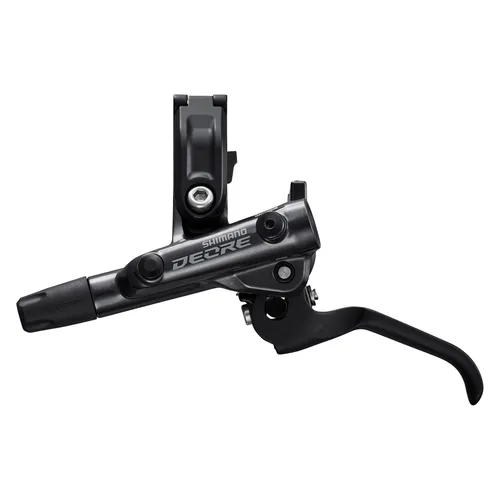 SHIMANO MTB DEORE M6100 Linker Hebel für hydraulische Bremsen - Schwarz - Bremshebel für Mountainbikes, bietet präzise Steuerung und zuverlässige Bremsleistung bei jedem Terrain.