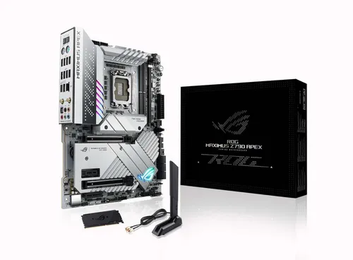 ASUS ROG MAXIMUS Z790 APEX - Intel - LGA 1700 - Intel® Celeron® - Intel® Core™ i3 - Intel® Core™ i5 - Intel® Core™ i7 - Intel® Core™ i9,... - LGA 1700 - DDR5-SDRAM - 64 GB