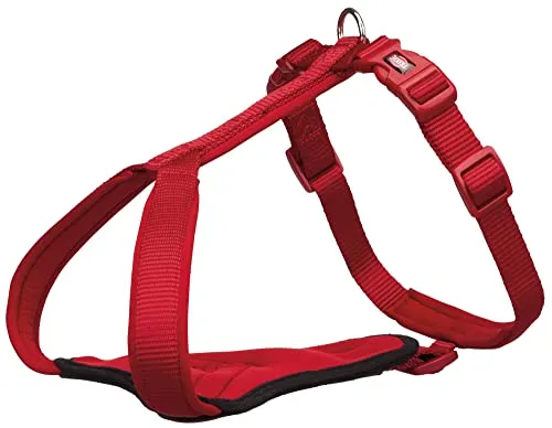 Trixie 1998403 Geschirr-Y Premium, S-M: 45-50 cm/15 mm, Rot, S