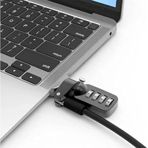 MacBook Air 2020 Lock Sicherheitsleiste mit Combo-Kabelschloss
