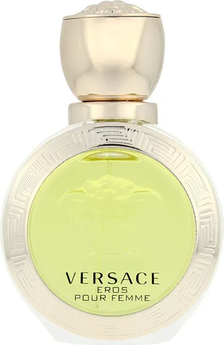 Versace Eros pour Femme Eau De Toilette 50 ml - Damenparfüm mit blumig-fruchtigem Duft, ideal für selbstbewusste Frauen, die ihre Sinnlichkeit unterstreichen möchten.