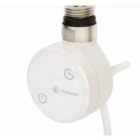anapont Heizpatrone Für Badheizkörper Wifi und Bluetooth 300 Watt Weiß Elektrischer Heizstab Für Handtuchheizkörper Elektro Elektrobadheizkörper