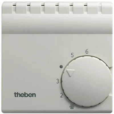 Theben Raumthermostat Ramses 701 – Analog mit Regler - Robustes Raumthermostat für präzise Temperaturregelung von 5°C bis 30°C. Ideal für verschiedene Heizsysteme und energiesparend durch thermische Rückführung.