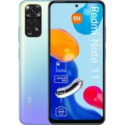Xiaomi Redmi Note 11 - 4GB RAM, 64GB, Star Blue - Handy ohne Vertrag mit 6,43 Zoll AMOLED-Display und 50 MP Quad-Kamera. Genießen Sie kratzfestes Glas und erweitern Sie den Speicher um bis zu 1000 GB für unendlichen Spaß.