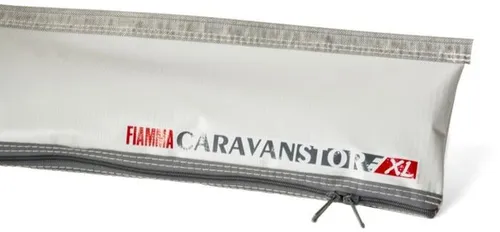 Fiamma Caravanstore XL 310 Sackmarkise - Royal Grey - Caravan-Zubehör mit einfacher Bedienung, robuster Bauweise und einzigartiger Aufrollfunktion ohne Faltenbildung. Ideal für sicheres Einhängen und flexible Teilöffnung.